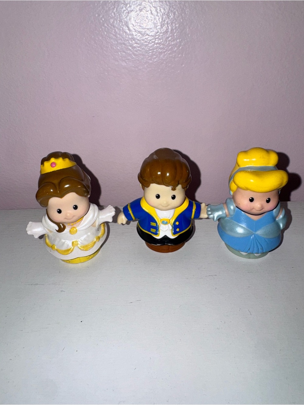 Little people Belle prince Cinderella fisher price talker